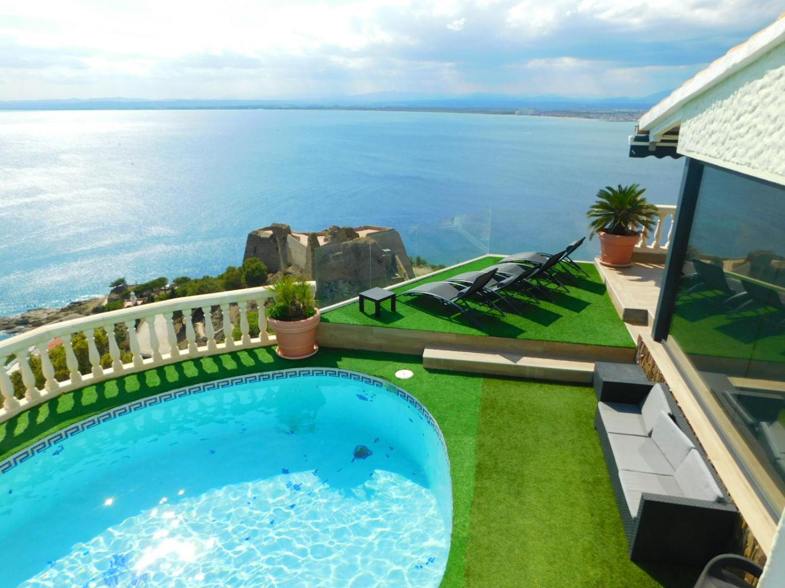 Villa Gmid Immo A228 Casa Unica Roses Esterno foto